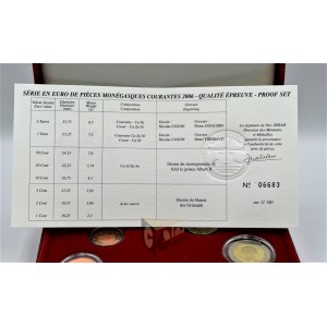 Monaco 2006 - Proof Euro Set 