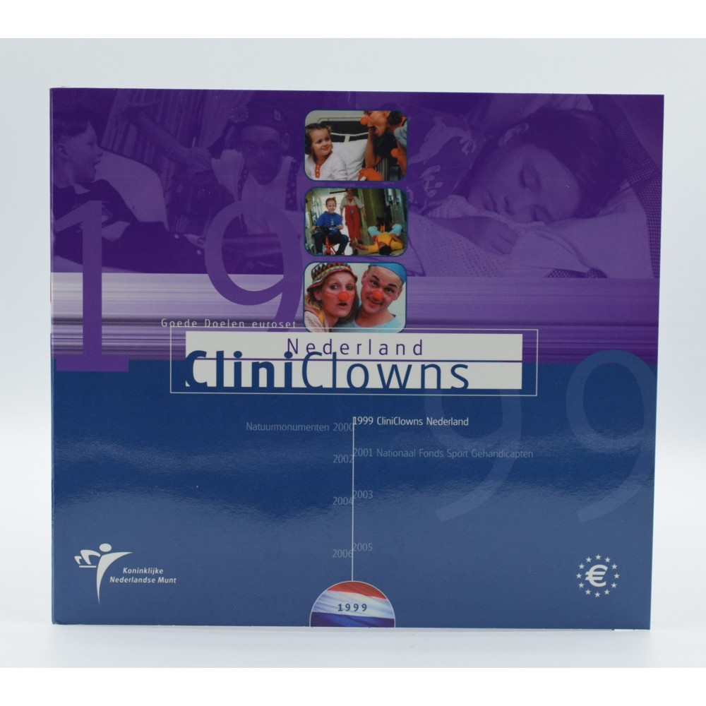 Netherlands 1999 - FDC Euro Set Clinic Clowns