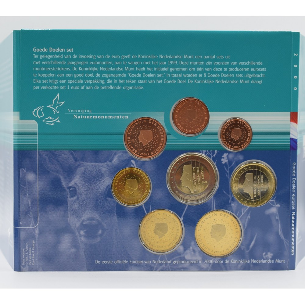 Netherlands 2000 - FDC Euro Set Natural Monuments