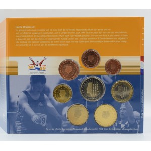 Netherlands 2001 - FDC Euro Set Paralympic Sports