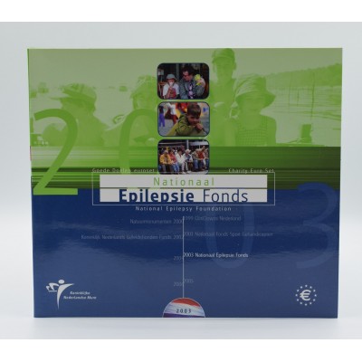 Netherlands 2003 - FDC Euro Set Epilepsy Fund