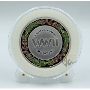 WWII 75 Years Rememrance 2 Oz - 2021 New Zealand