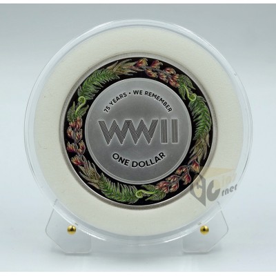 WWII 75 Years Rememrance 2 Oz - 2021 New Zealand
