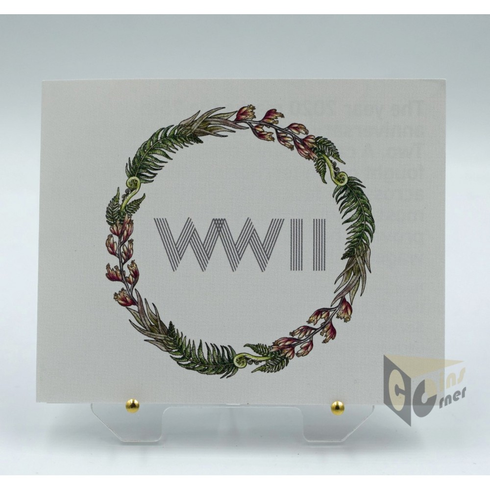 WWII 75 Years Rememrance 2 Oz - 2021 New Zealand