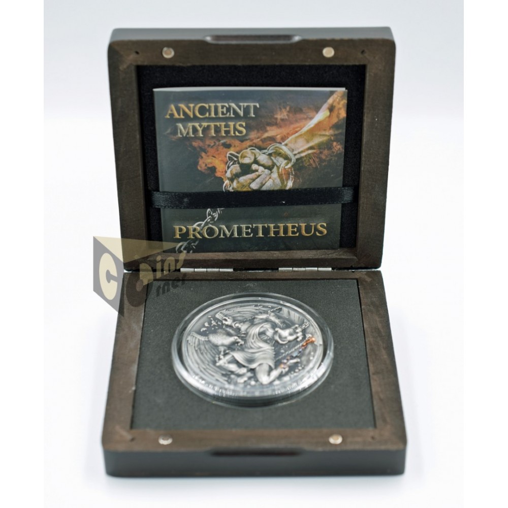 Prometheus Ancient Myths 2 Oz - 2021 Niue