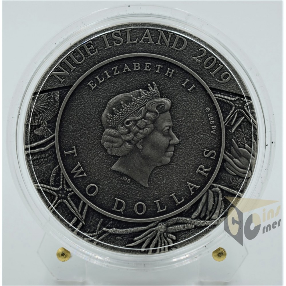Starfish World of Fossils 2 Oz - 2021 Niue