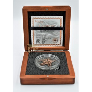 Starfish World of Fossils 2 Oz - 2021 Niue