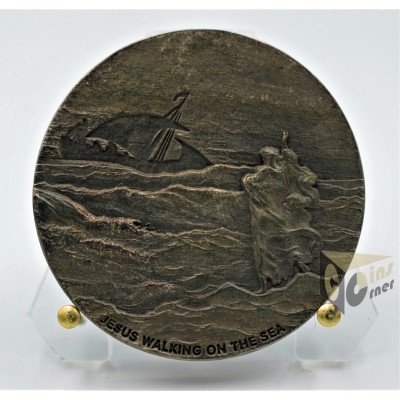 Jesus Walks on the Sea Biblical Series 2 Oz - 2021 Niue