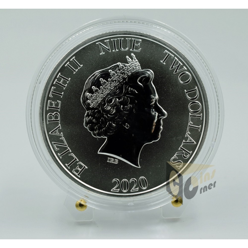 Mickey Mouse Christmas 1 Oz - 2020 Niue