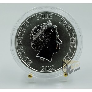 Mickey Mouse Christmas 1 Oz - 2020 Niue