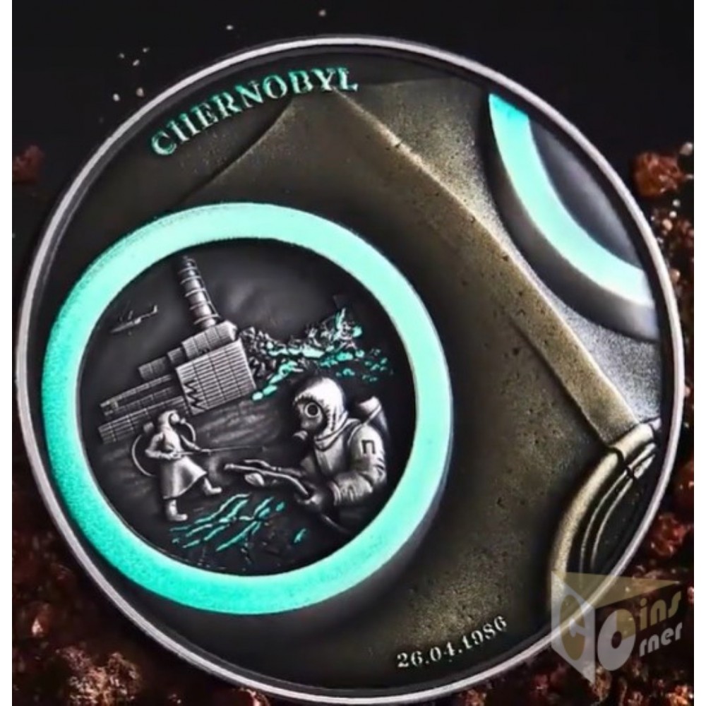 Chernobyl Human Tragedies 2 Oz - 2021 Niue