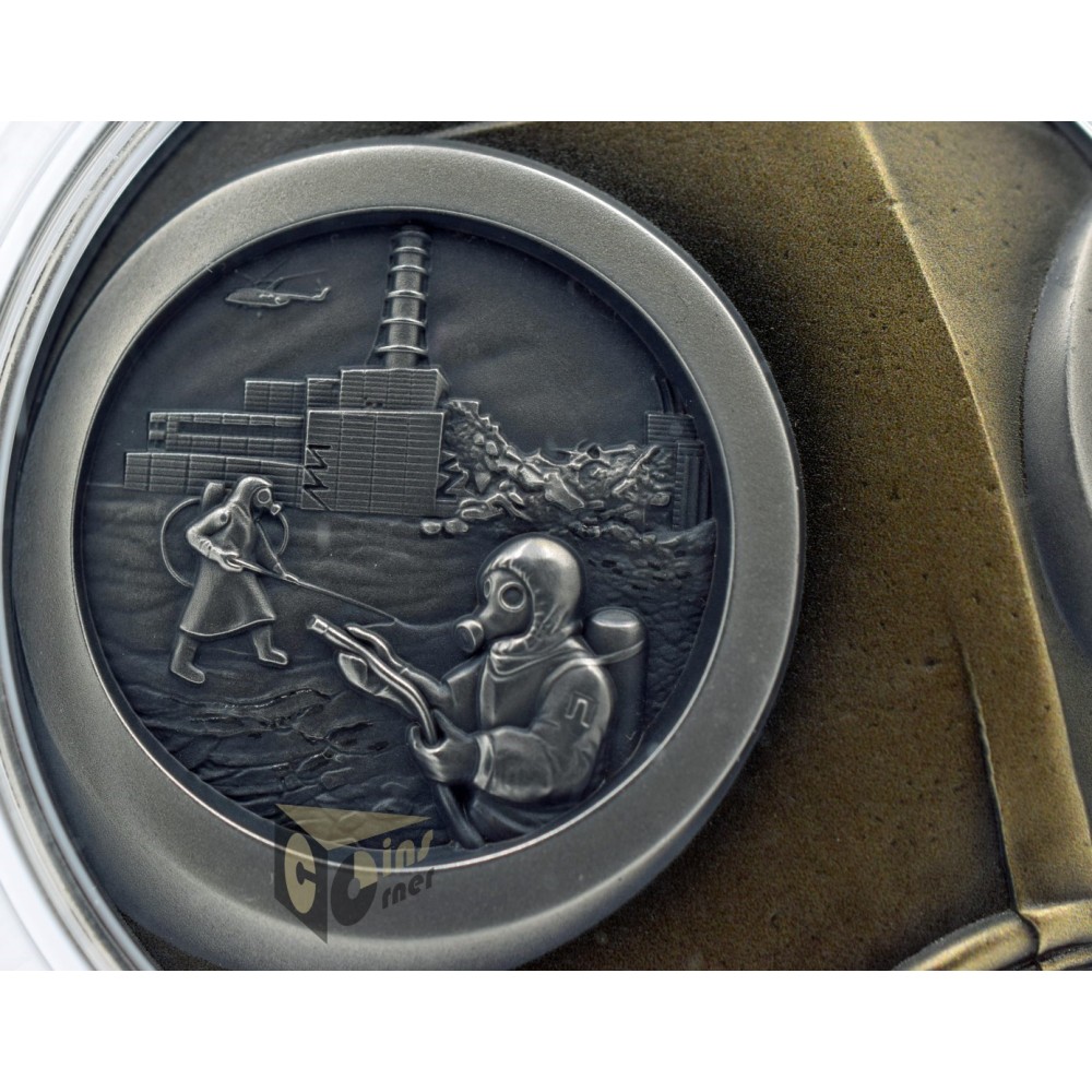 Chernobyl Human Tragedies 2 Oz - 2021 Niue