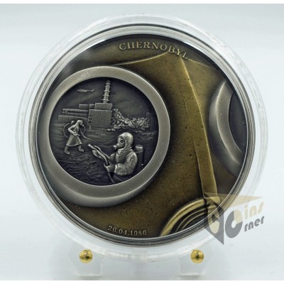 Chernobyl Human Tragedies 2 Oz - 2021 Niue