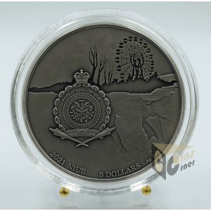 Chernobyl Human Tragedies 2 Oz - 2021 Niue