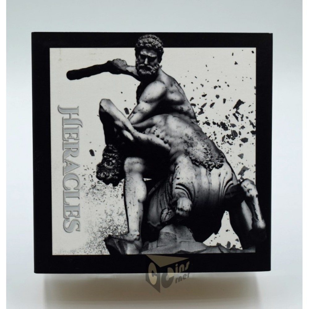 Niue 2021 Heracles Demigods Series 2 Oz Silver High Relief Antique Finish Coin