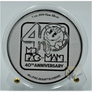 Ms.PAC-MAN 40th anniversary 1 Oz - 2021 Niue