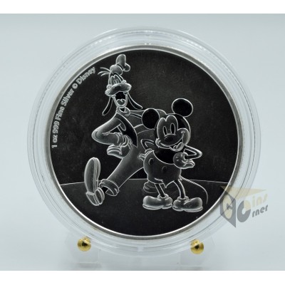 Disney Mickey and Goofy 1 Oz - 2021 Niue
