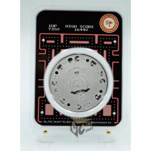 Ms.PAC-MAN 40th anniversary 1 Oz  Colorized - 2021 Niue