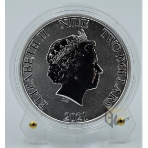 The Flying Dutchman Pirates of the Caribbean 1 Oz - 2021 Niue