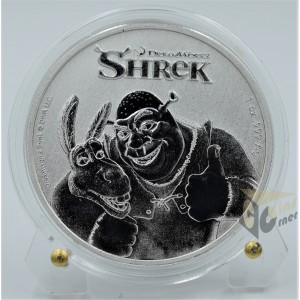 Shrek 20th Anniversary 1 Oz - 2021 Niue