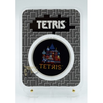 Tetris St. Basil's Cathedral 1 Oz  Colorized - 2021 Niue