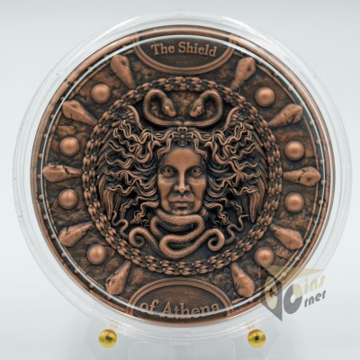 The Shield of Athena  2 Oz - 2022 Niue