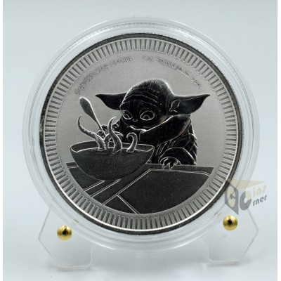 Grogu Baby Yoda Star Wars 1 Oz - 2022 Niue