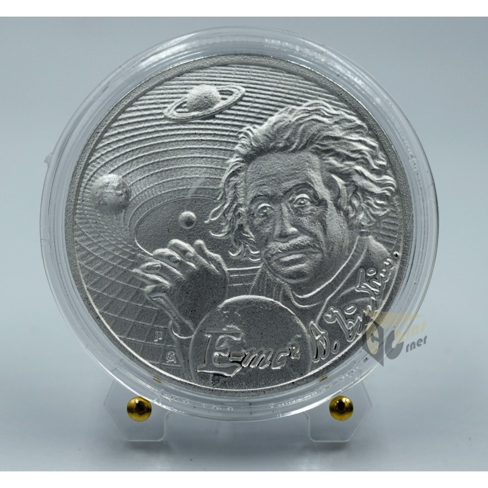 Albert Einstein  - Icons of Inspiration 1 Oz - 2022 Niue