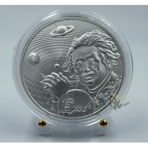 Albert Einstein  - Icons of Inspiration 1 Oz - 2022 Niue