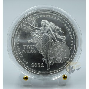 Albert Einstein  - Icons of Inspiration 1 Oz - 2022 Niue