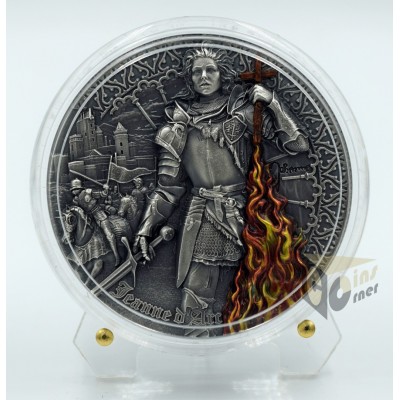 Jeanne d'Arc Heroines 2 Oz - 2022 Niue