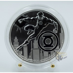 Green Lantern DC Comics Justice League 1 Oz - 2022 Niue