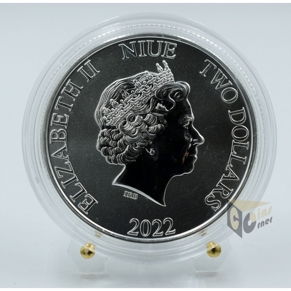 Green Lantern DC Comics Justice League 1 Oz - 2022 Niue