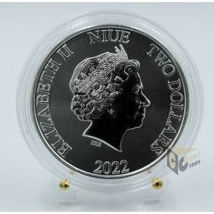 Green Lantern DC Comics Justice League 1 Oz - 2022 Niue