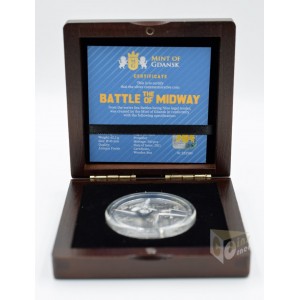 Battle of Midway Sea Battles 2 Oz - 2021 Niue