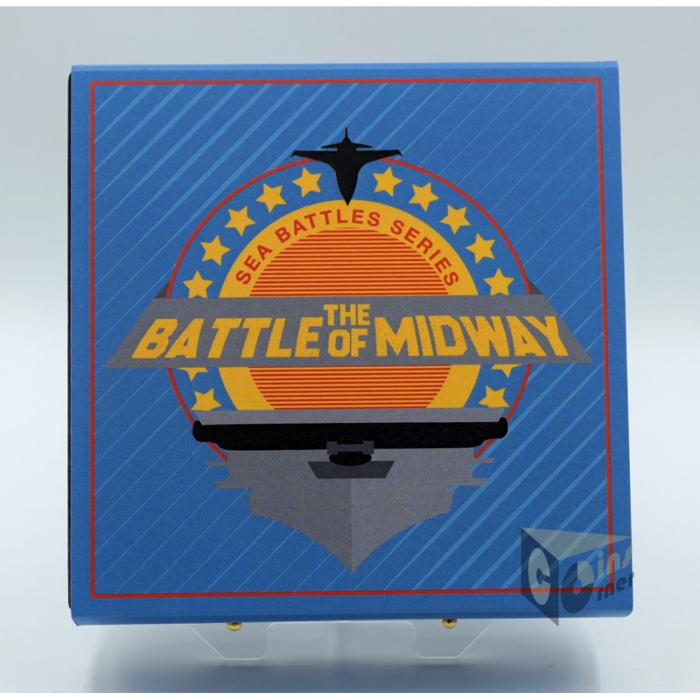 Battle of Midway Sea Battles 2 Oz - 2021 Niue