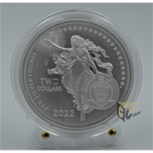 Isaac Newton  - Icons of Inspiration 1 Oz - 2022 Niue