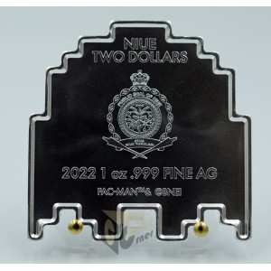 PAC-MAN Ghost 1 Oz Shaped - 2022 Niue