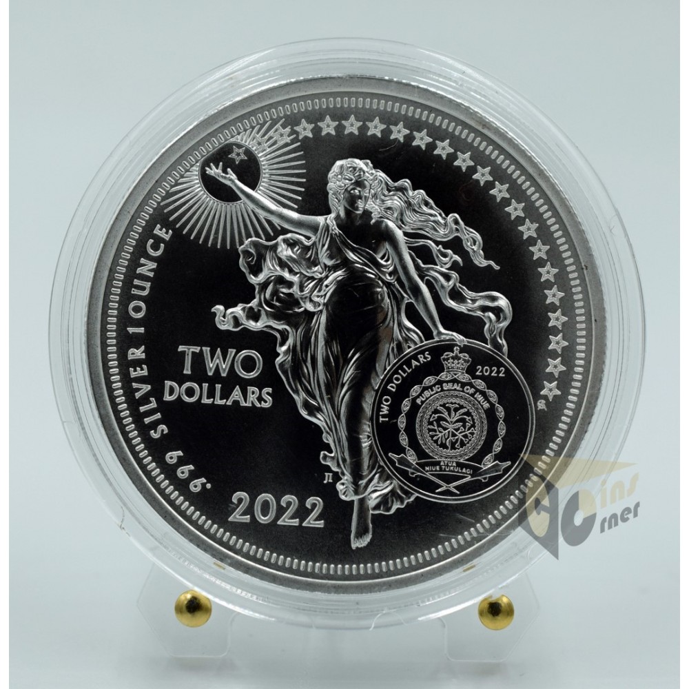 Wright Brothers - Icons of Inspiration 1 Oz - 2022 Niue