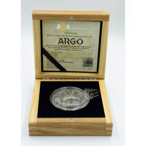 Niue 2023 Argo Ship Argonauts 2 Oz Antique Finish Silver Coins