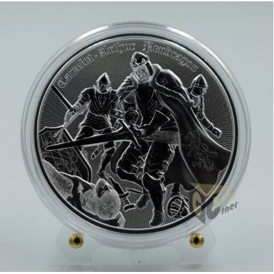 Niue 2023 Camelot Arthur Pendragon 1 oz Silver Matte Proof Coin