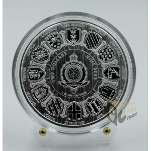 Niue 2023 Camelot Arthur Pendragon 1 oz Silver Matte Proof Coin