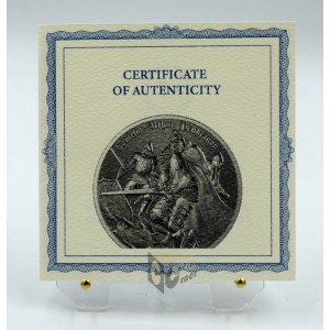 Niue 2023 Camelot Arthur Pendragon 1 oz Silver Matte Proof Coin