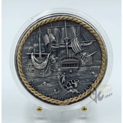 Niue 2023 Battle of Trafalgar Sea Battles 2 Oz Silver Coins