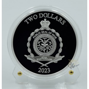 Niue 2023 Black Panther Marvel Classic Superheroes 1 Oz Silver Proof Coin