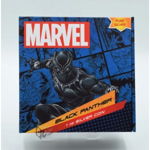 Niue 2023 Black Panther Marvel Classic Superheroes 1 Oz Silver Proof Coin