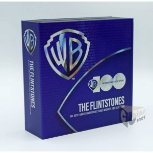 Niue 2023 Flintstones Looney Tunes Mashups 2 Oz Proof Colorized Silver Coin