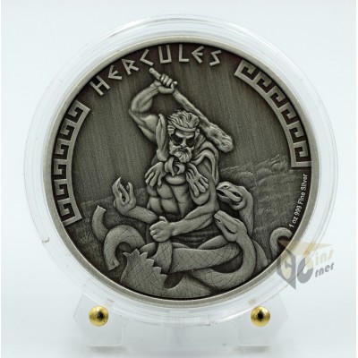 Hercules Heroes of Greek Mythology 1 Oz Antique Finish  - 2023 Niue
