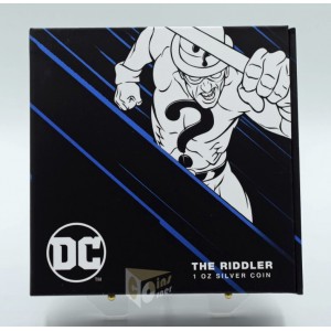 Niue 2023 The Riddler DC Villains 1 Oz Silver Proof Coin