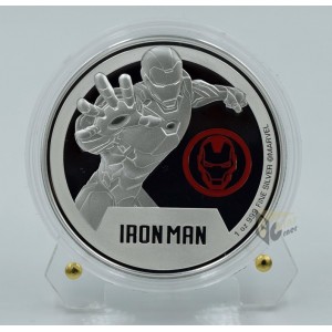 Niue 2024 Iron Man Marvel Classic Superheroes 1 Oz Silver Proof Coin